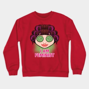 I Am Feminist Crewneck Sweatshirt